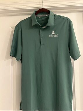 St Jude's Men's Green Performance Polo